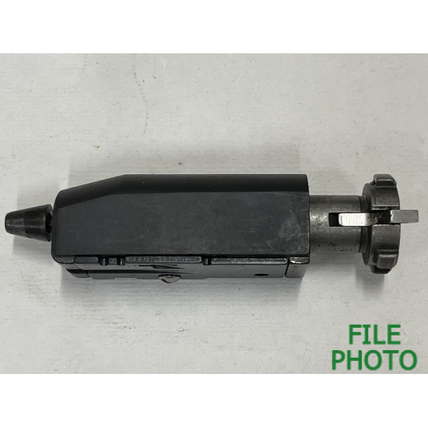 Breech Bolt - 12 Gauge - Complete - Matte Blued - 2nd Variation - Original Breech Bolt - 12 Gauge - Complete - Matte Blued - 2nd Variation - Original